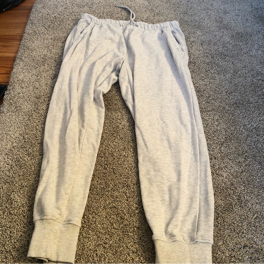 Straight sweatpants